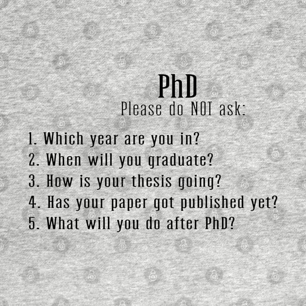 PhD humor by Shop-now-4-U 